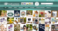 Desktop Screenshot of ntphealthproducts.com