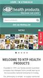 Mobile Screenshot of ntphealthproducts.com