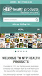 Mobile Screenshot of ntphealthproducts.com.au